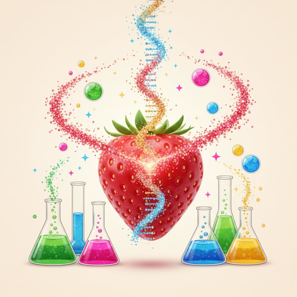 استخراج DNA من الفراولة
